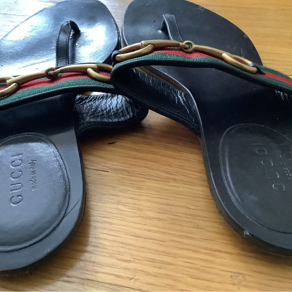 Gucci Querelle Thong Sandals - Picture 6 of 7